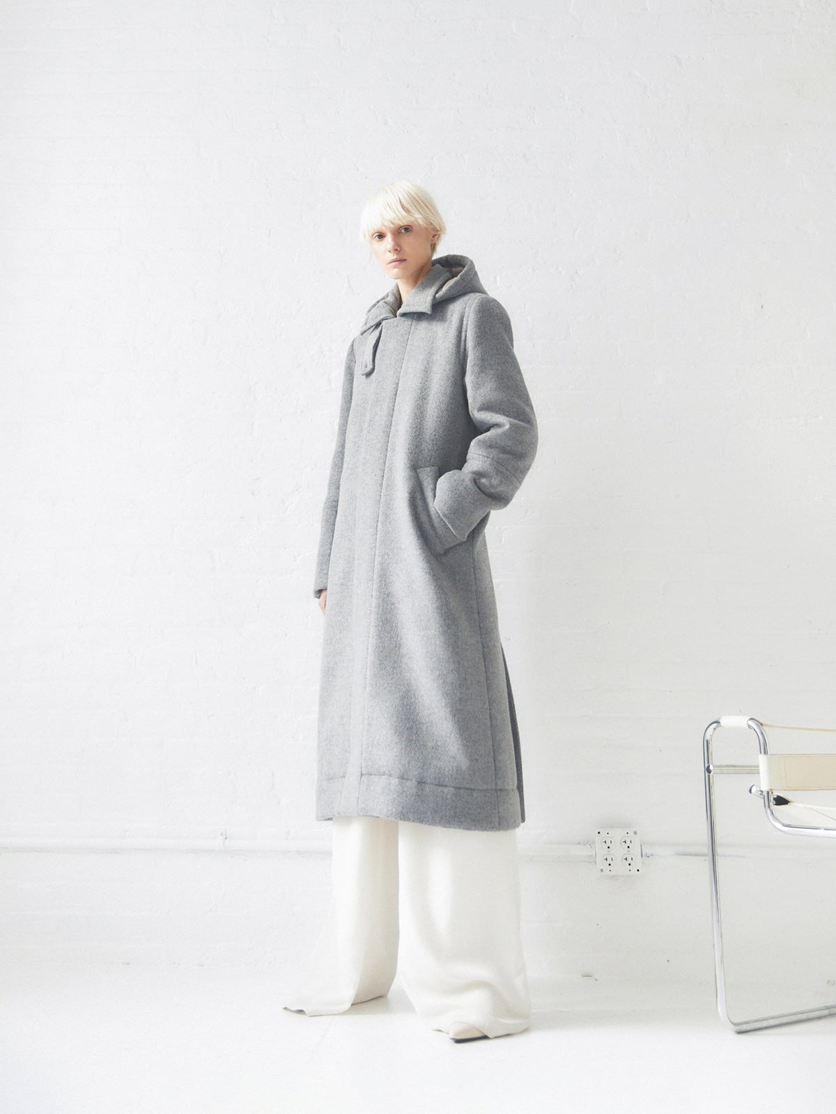 Sustainable Down Wool Over Coat Sustainable Down Wool Over Coat