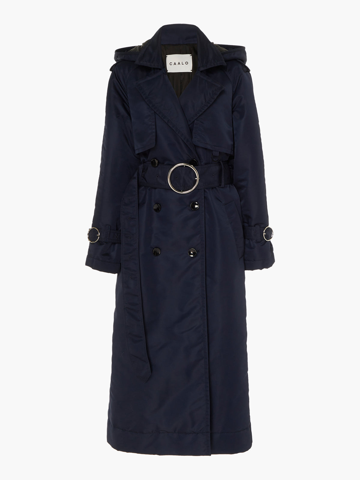 Sustainable Down Filled Satin Trench Sustainable Down Filled Satin Trench