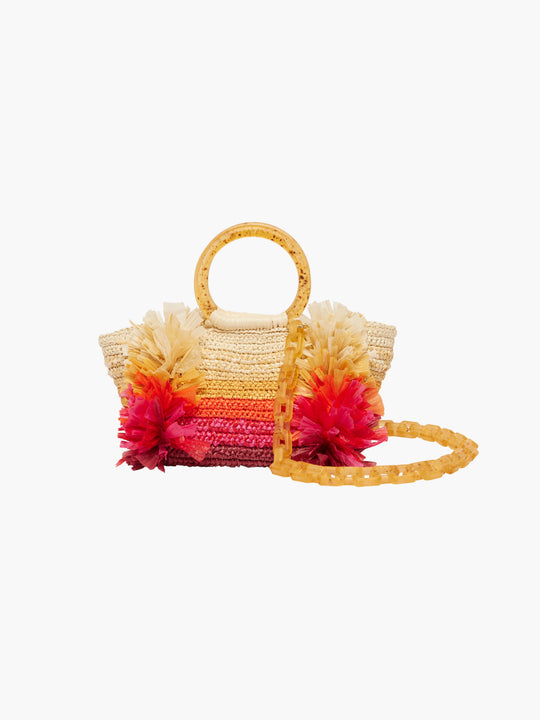 Corallina Handbag | Orange Pink