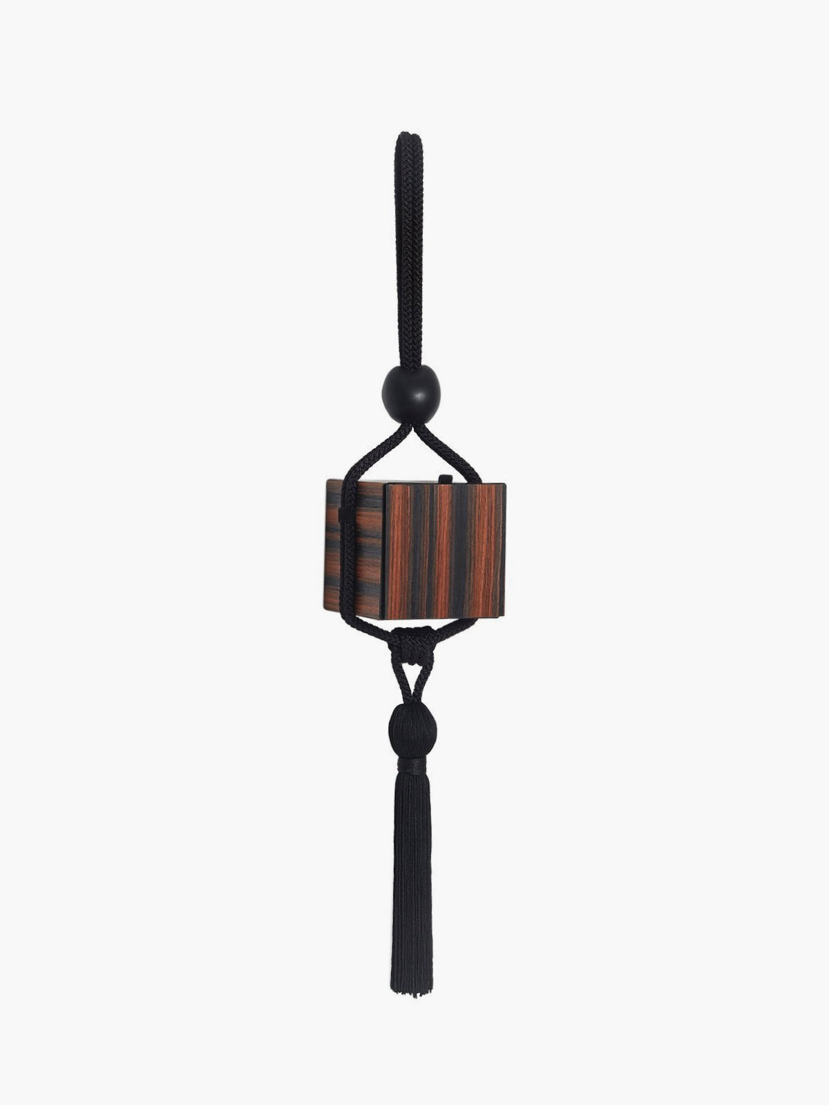 Eva Box Bag | Brown Stripe Wood Eva Box Bag | Brown Stripe Wood - Fashionkind