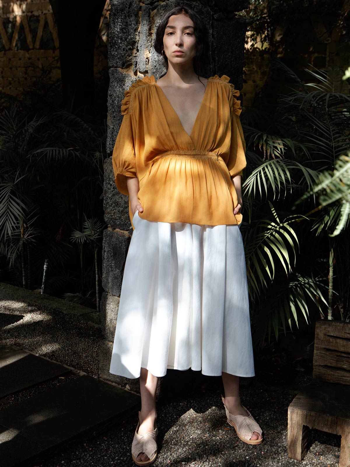 Alberta Top | Saffron