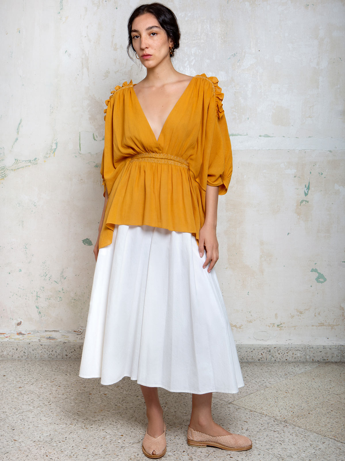 Alberta Top | Saffron