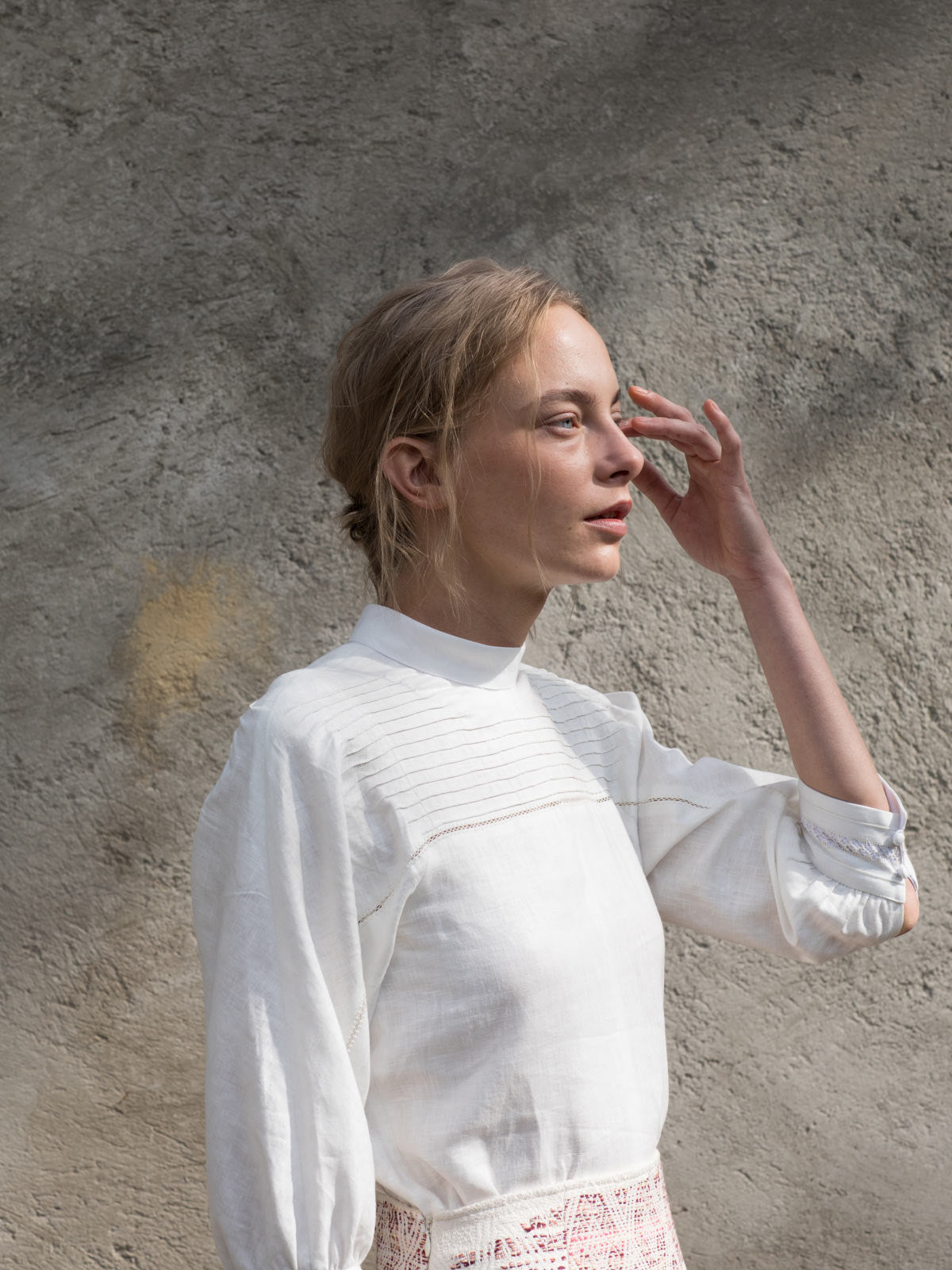 Brena Top | White Brena Top | White