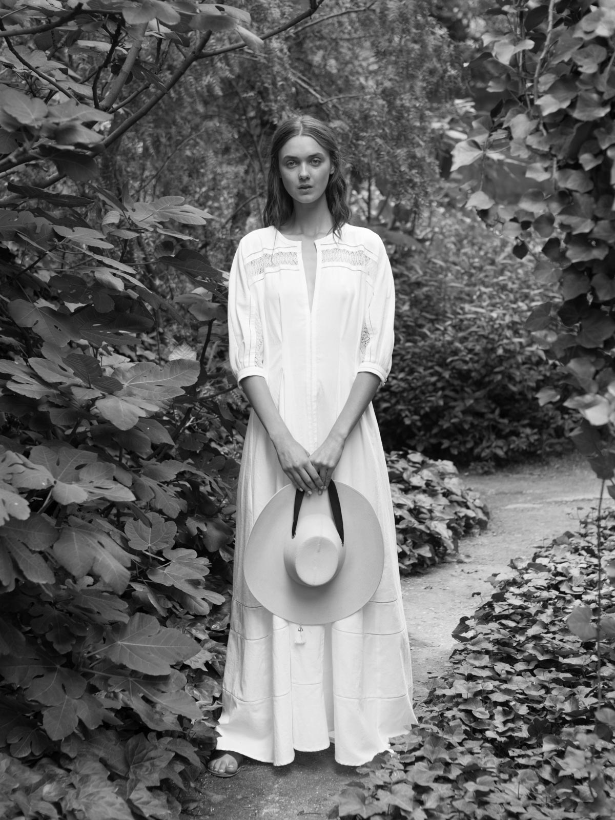 Concha Maxi Dress | White Concha Maxi Dress | White