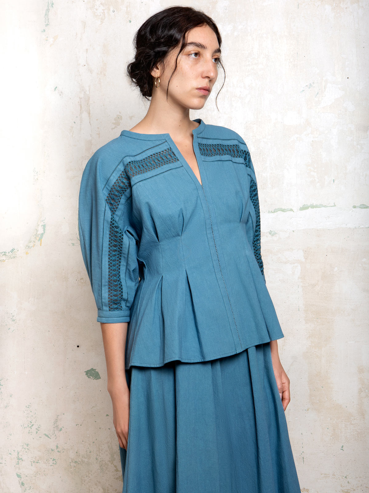 Conchita Top | Blue Conchita Top | Blue