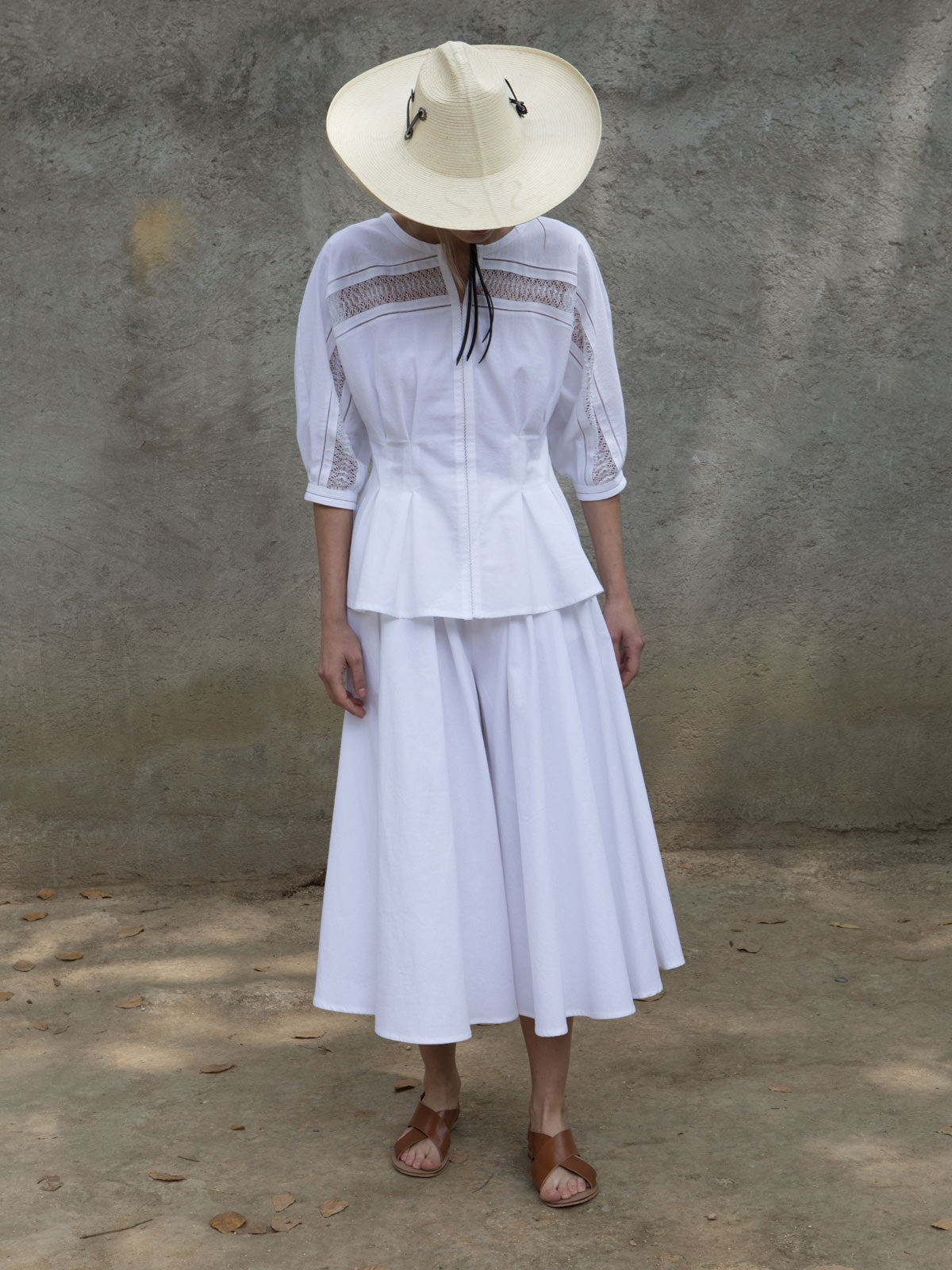 Cordelia Pant | White