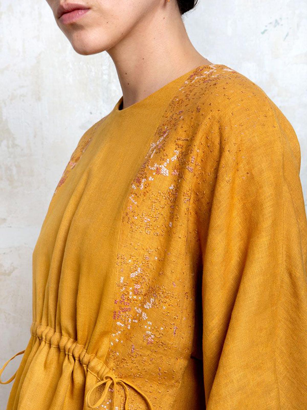 Damiana Mini Dress | Saffron Damiana Mini Dress | Saffron