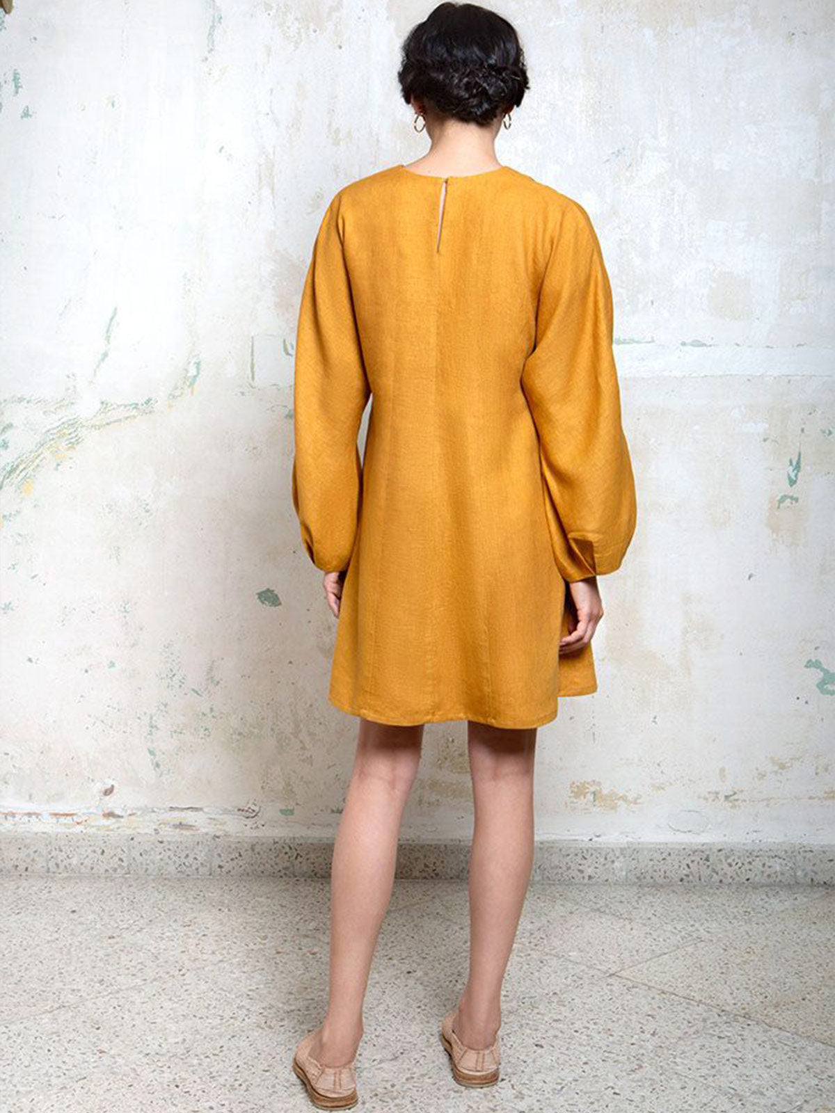 Damiana Mini Dress | Saffron Damiana Mini Dress | Saffron