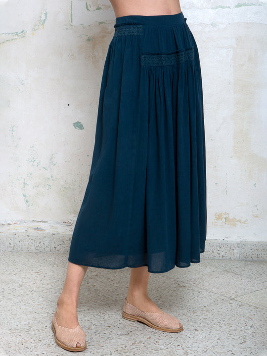 Isabel Skirt | Indigo