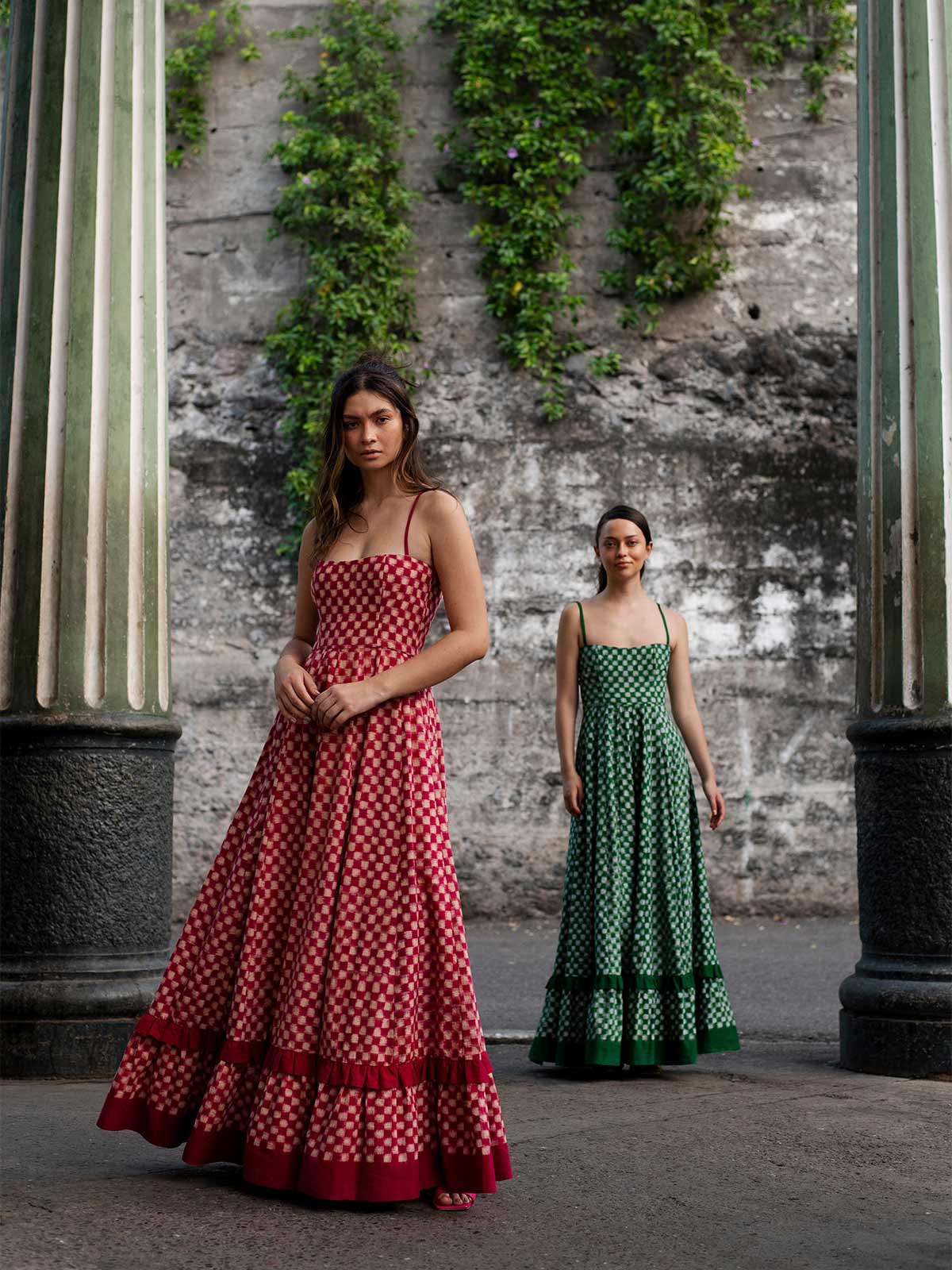 Checkmate Dress | Red Checkmate Dress | Red