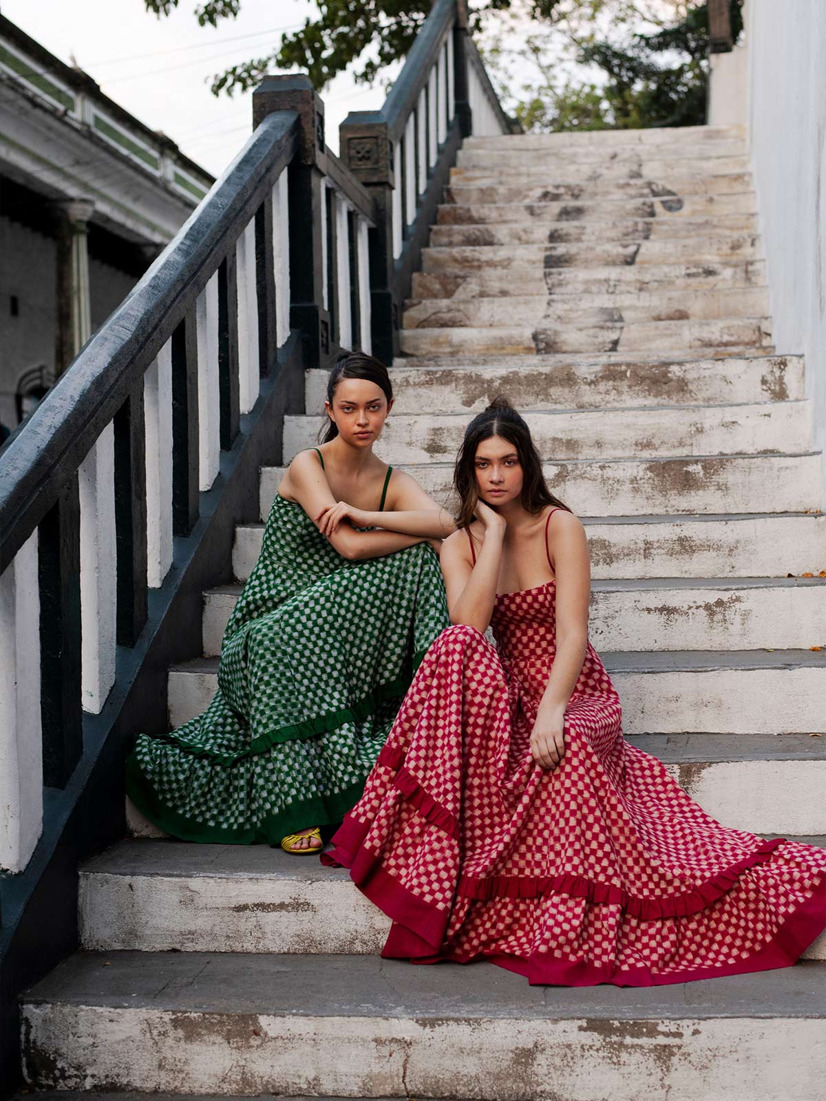 Checkmate Dress | Red Checkmate Dress | Red