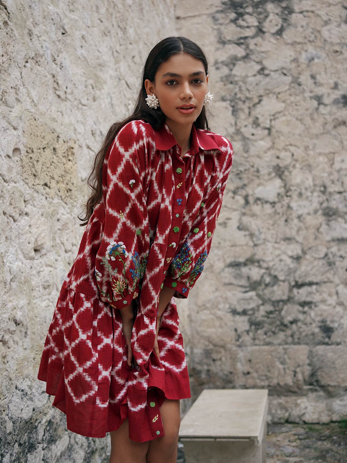 Red Sunflower Dress Red Sunflower Dress