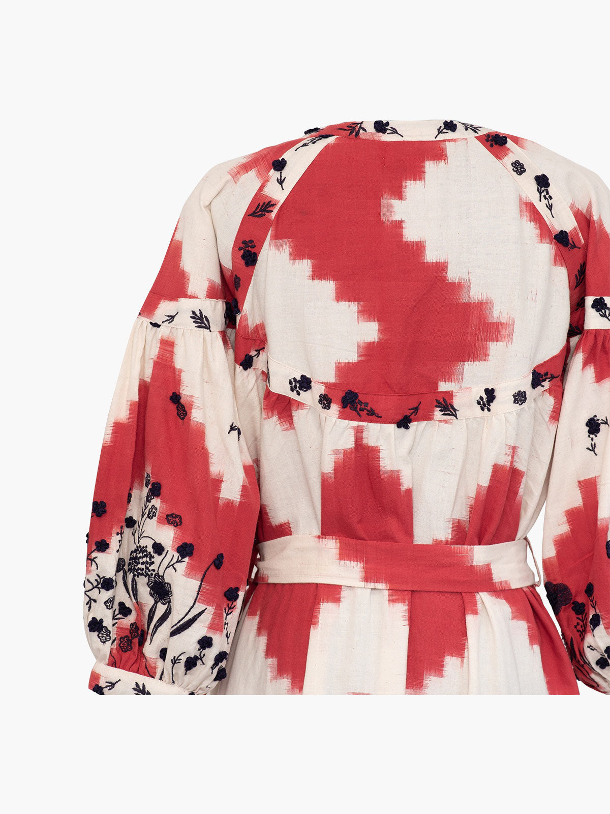 Zig Zag Dress | Red Zig Zag Dress | Red - Fashionkind