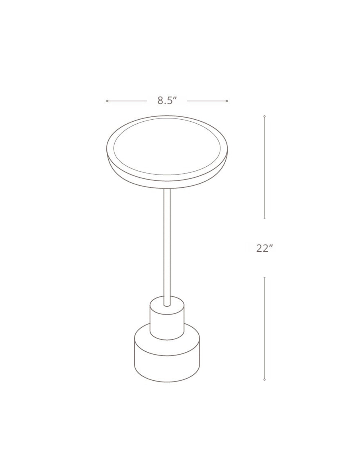 Ari Mid-Century Drink Table Ari Mid-Century Drink Table