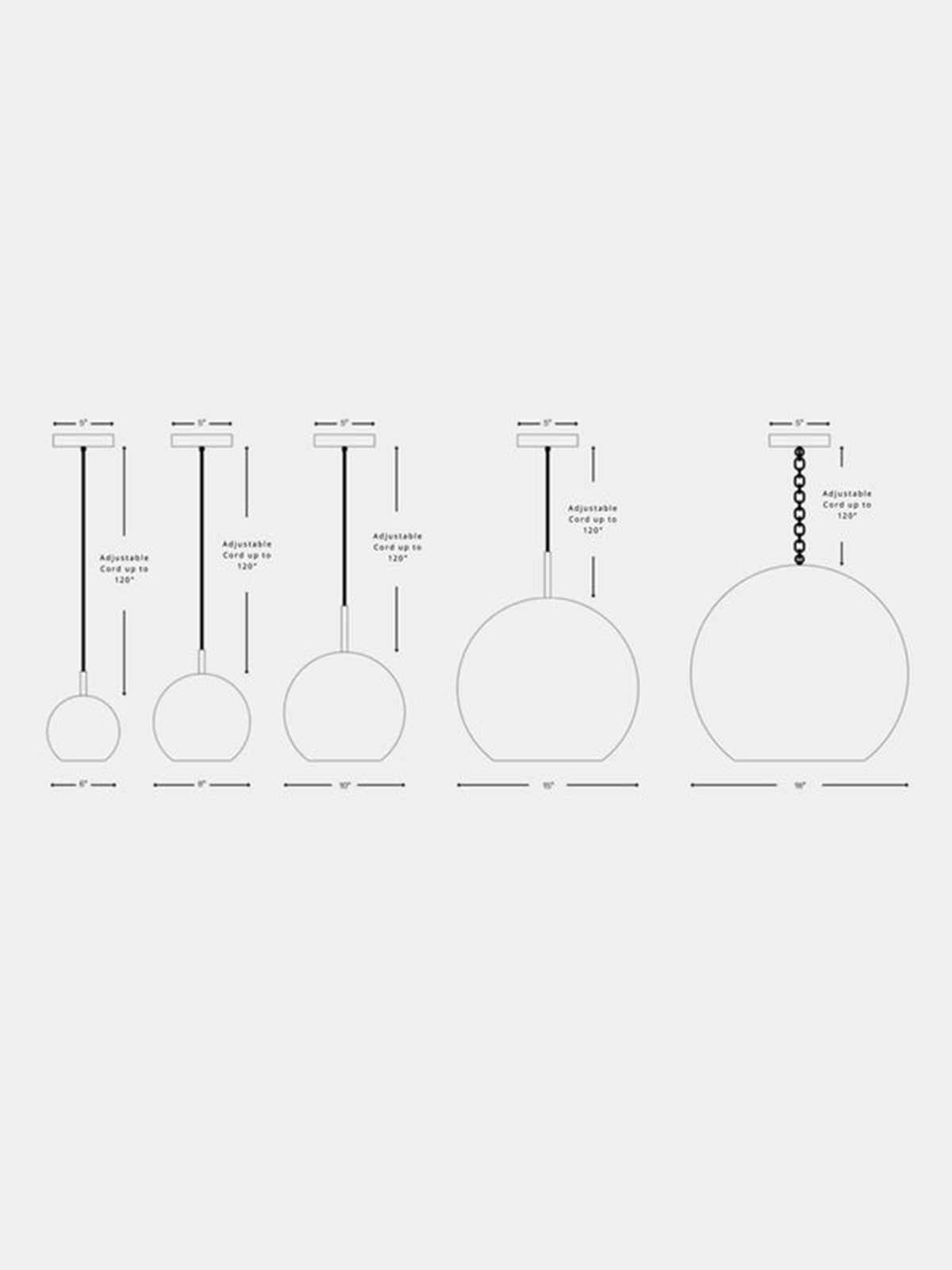 Najma Trellis Globe Pendant Light Najma Trellis Globe Pendant Light