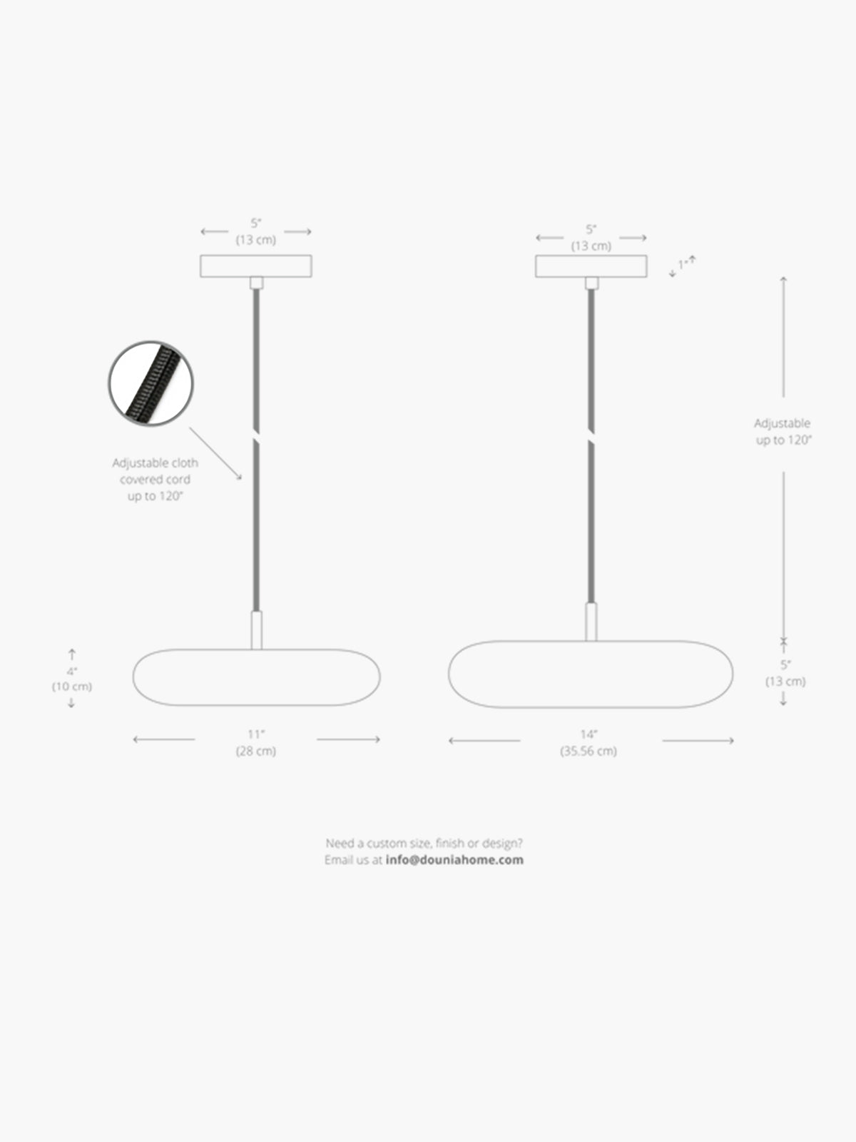 Lila Saucer Suspension Lila Saucer Suspension