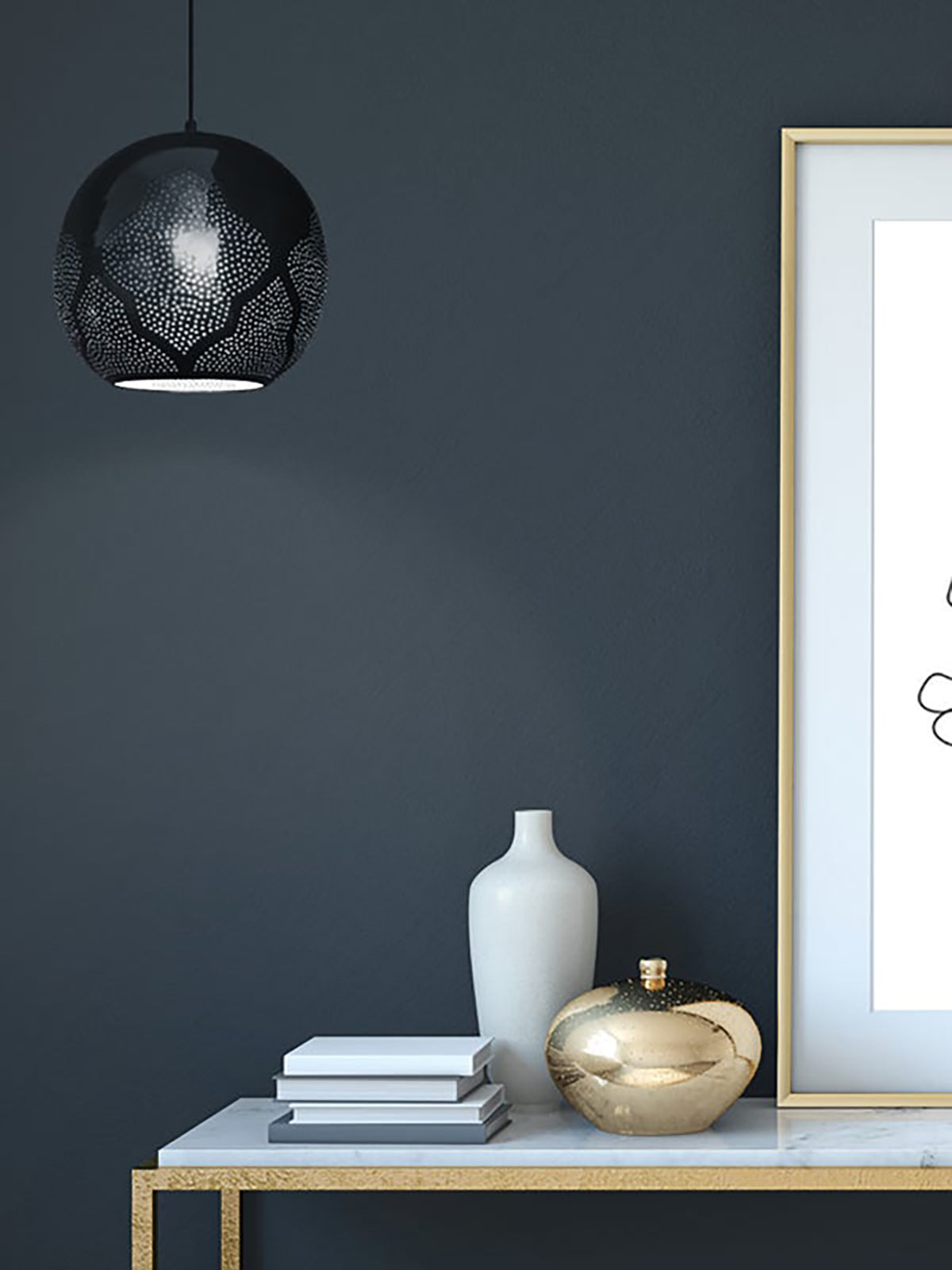 Najma Reversed Pendant Light Najma Reversed Pendant Light