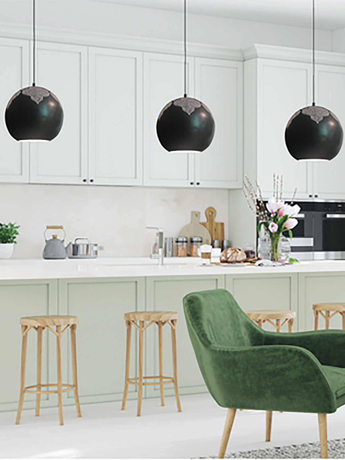 Najma Trellis Globe Pendant Light Najma Trellis Globe Pendant Light