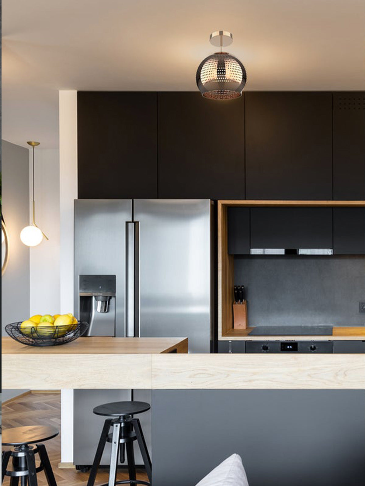 Shams Semi-Flush Mount Ceiling Fixture