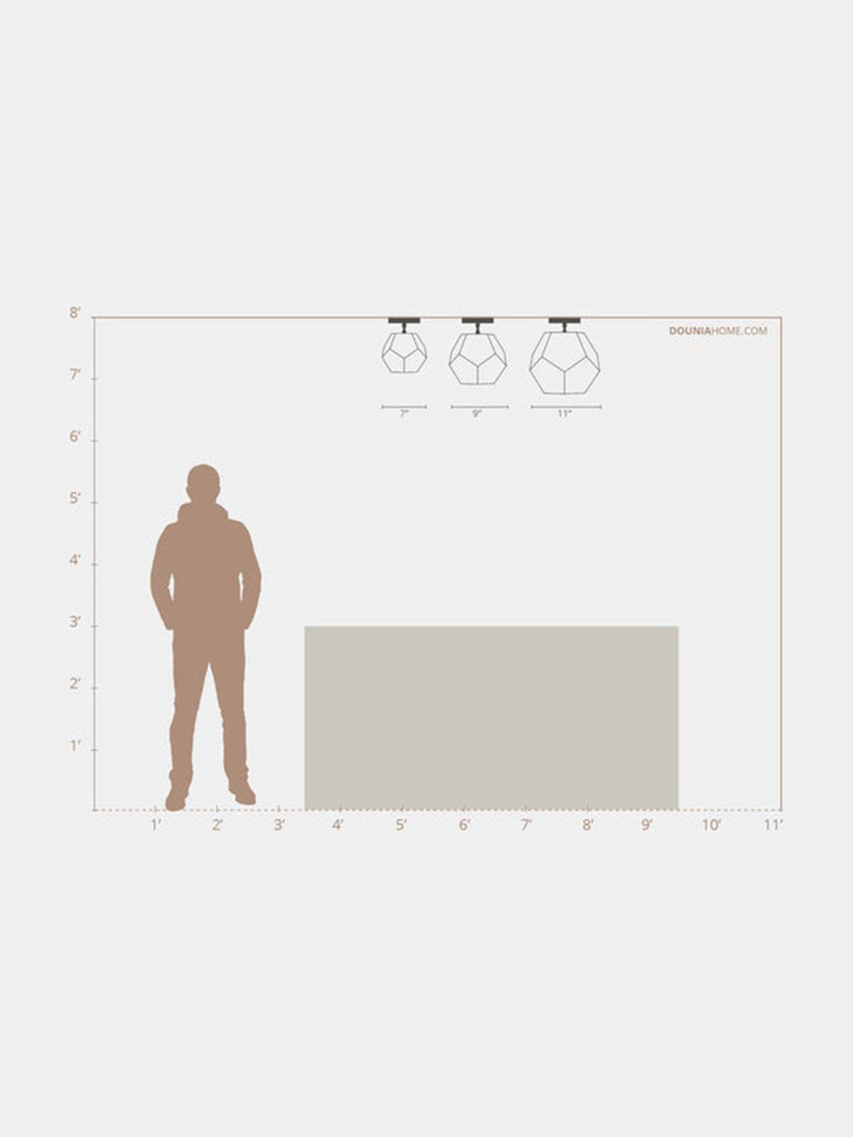 Ula Semi-Flush Mount Light Ula Semi-Flush Mount Light