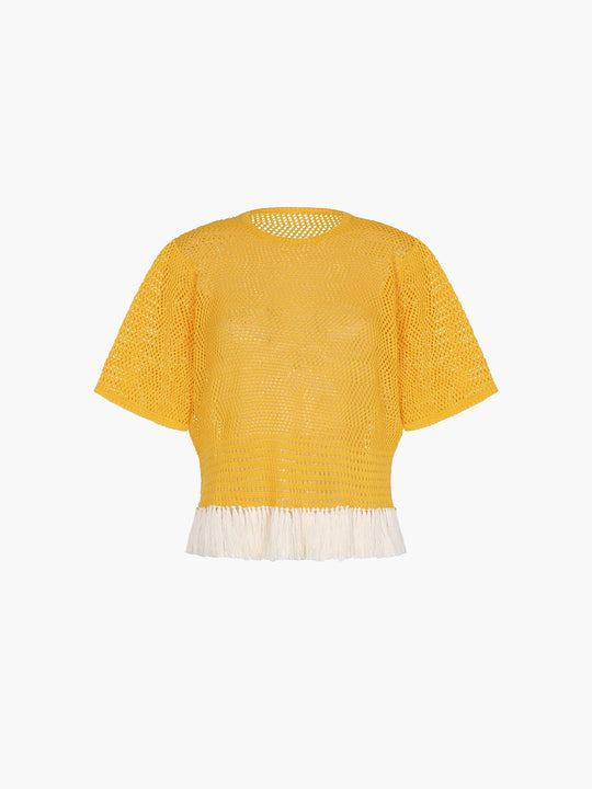 Carisa Blouse | Yellow