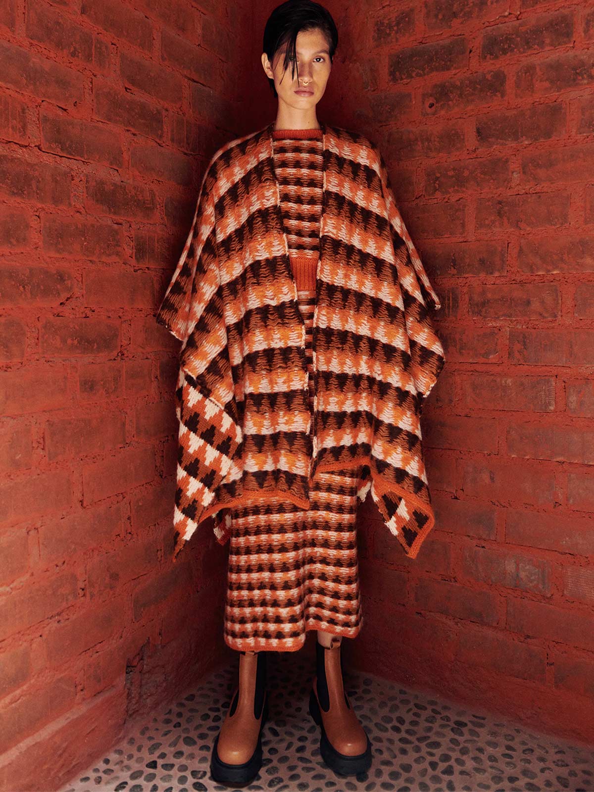 Diablada Skirt | Orange Diablada Skirt | Orange