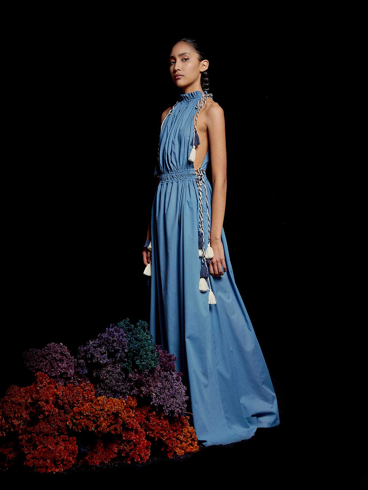 Indus Maxi Dress | Blue Indus Maxi Dress | Blue