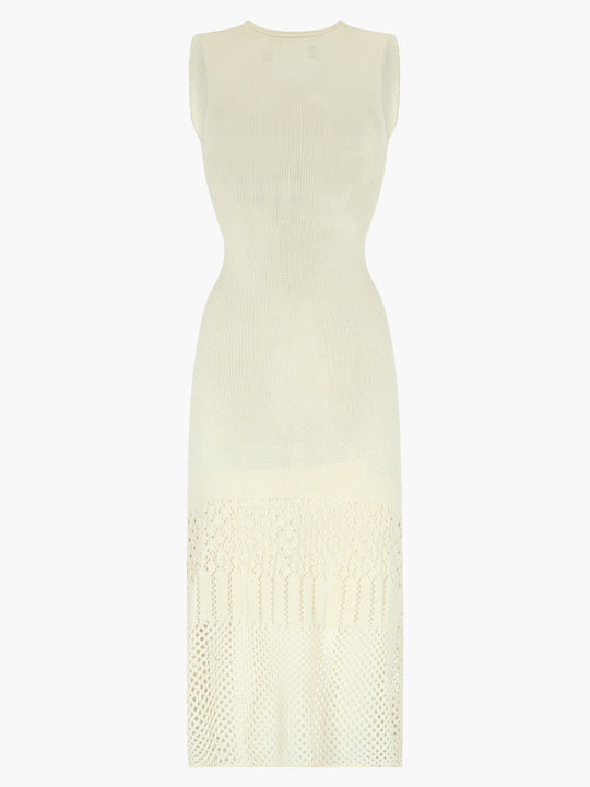 Nem Midi Dress | Ivory