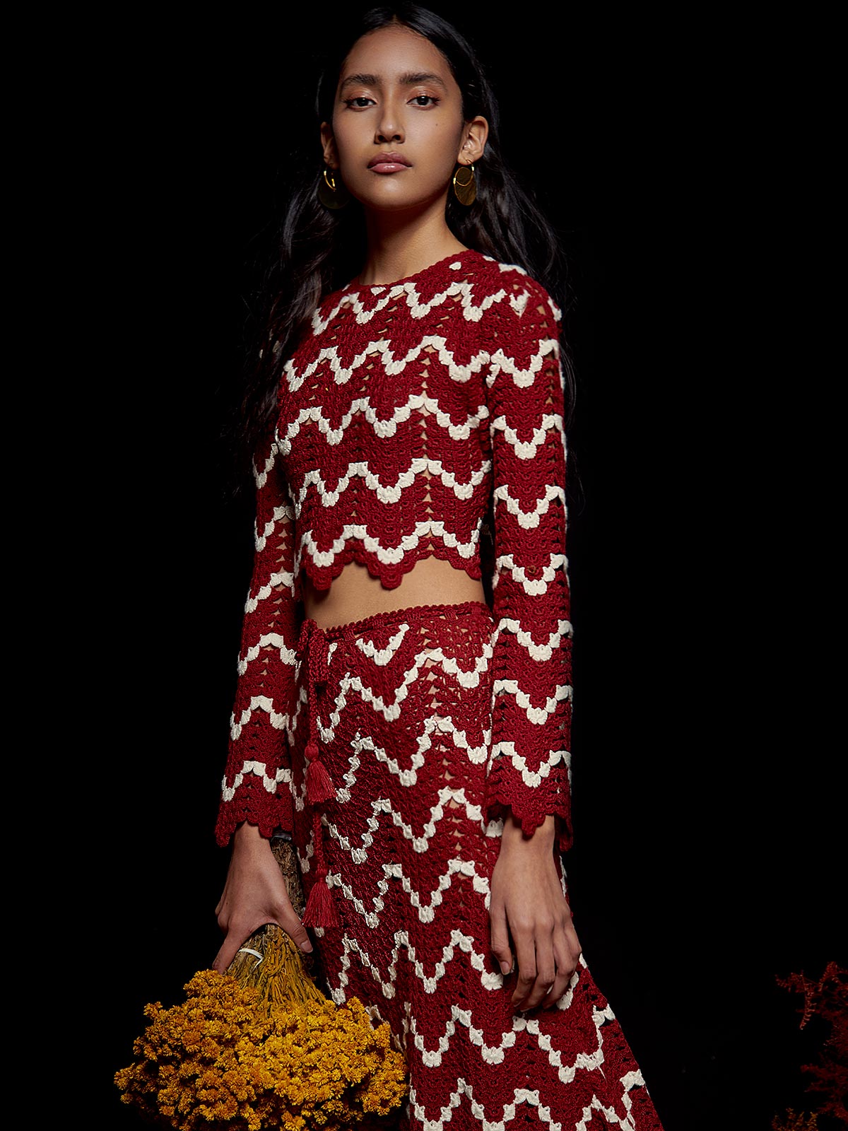 Safi Skirt | Burgundy Safi Skirt | Burgundy