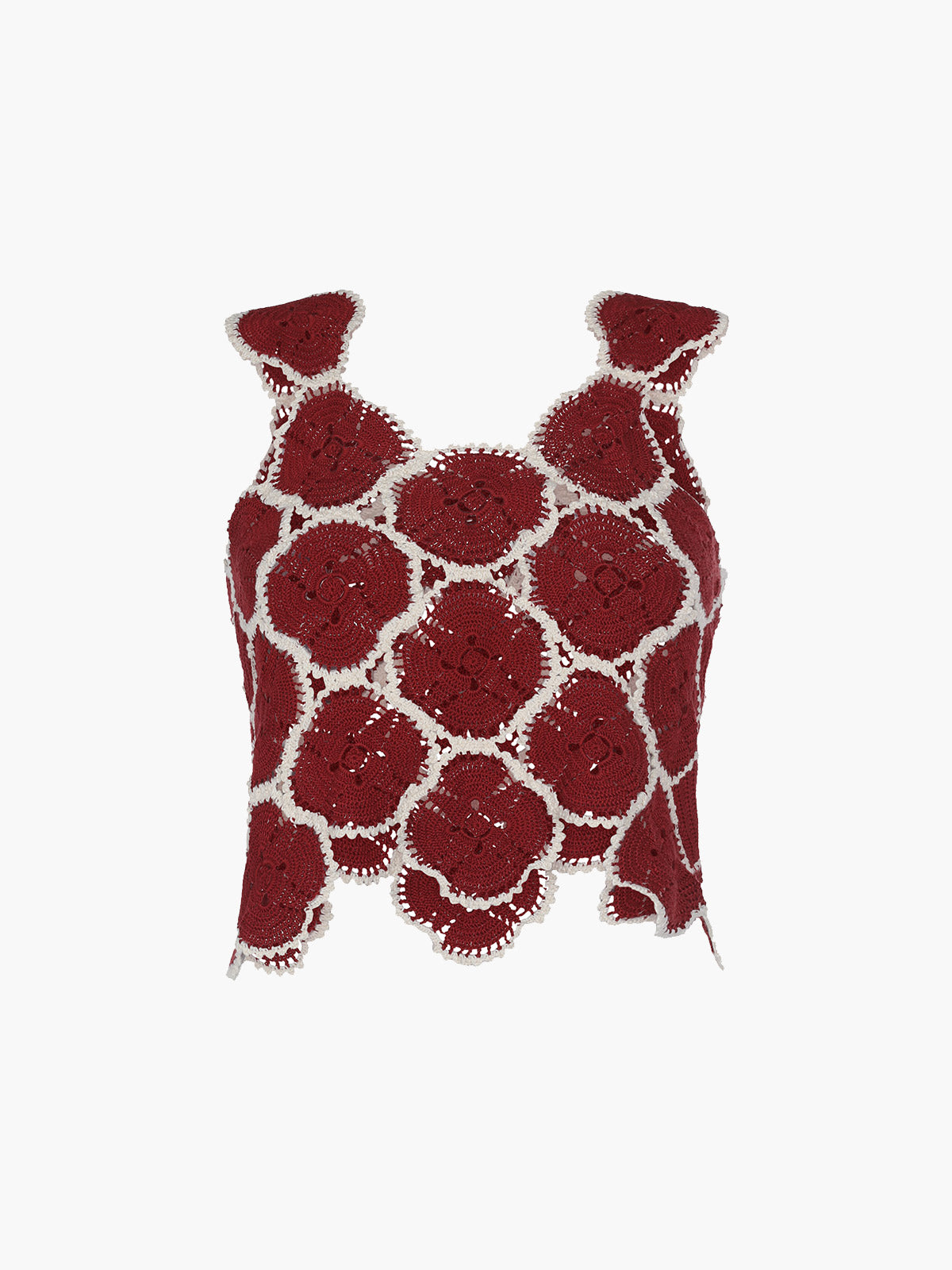 Azucena Top | Burgundy Azucena Top | Burgundy