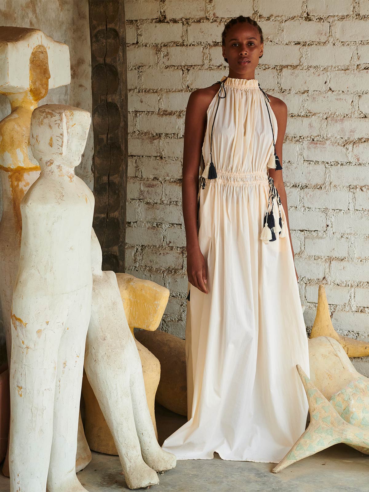Indus Maxi Dress | Ivory Indus Maxi Dress | Ivory