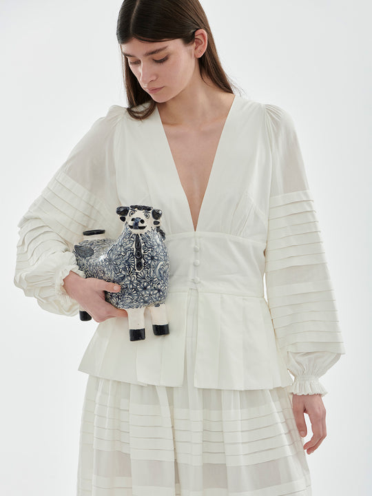 Margarita Top | Ivory