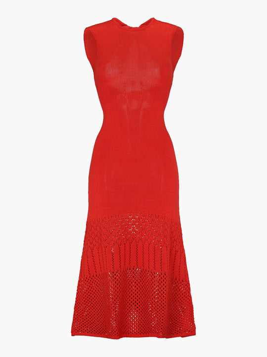 Nem Midi Dress | Tangerine