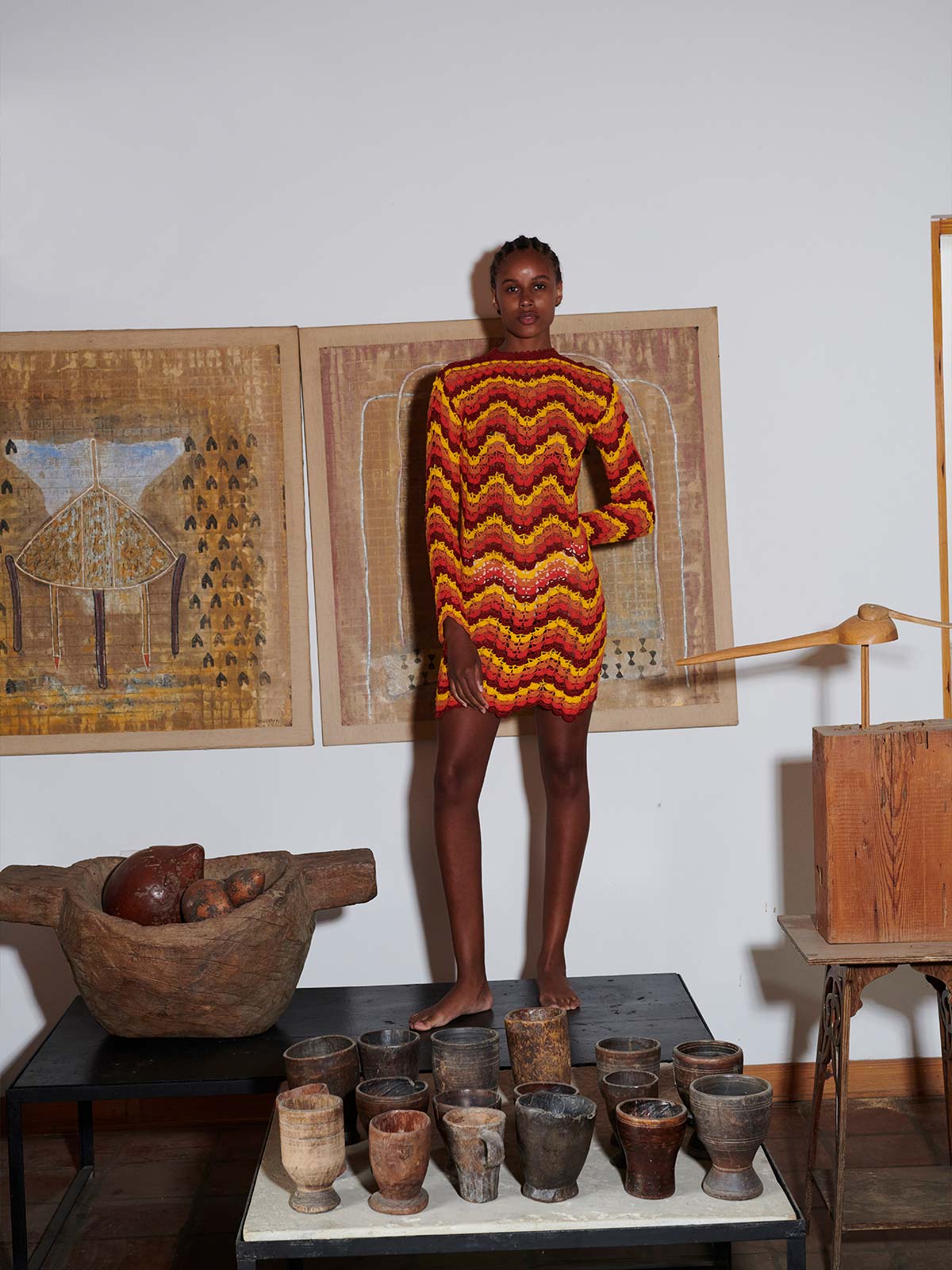 Safi Sunset Mini Dress | Mixed Orange Hues Safi Sunset Mini Dress | Mixed Orange Hues