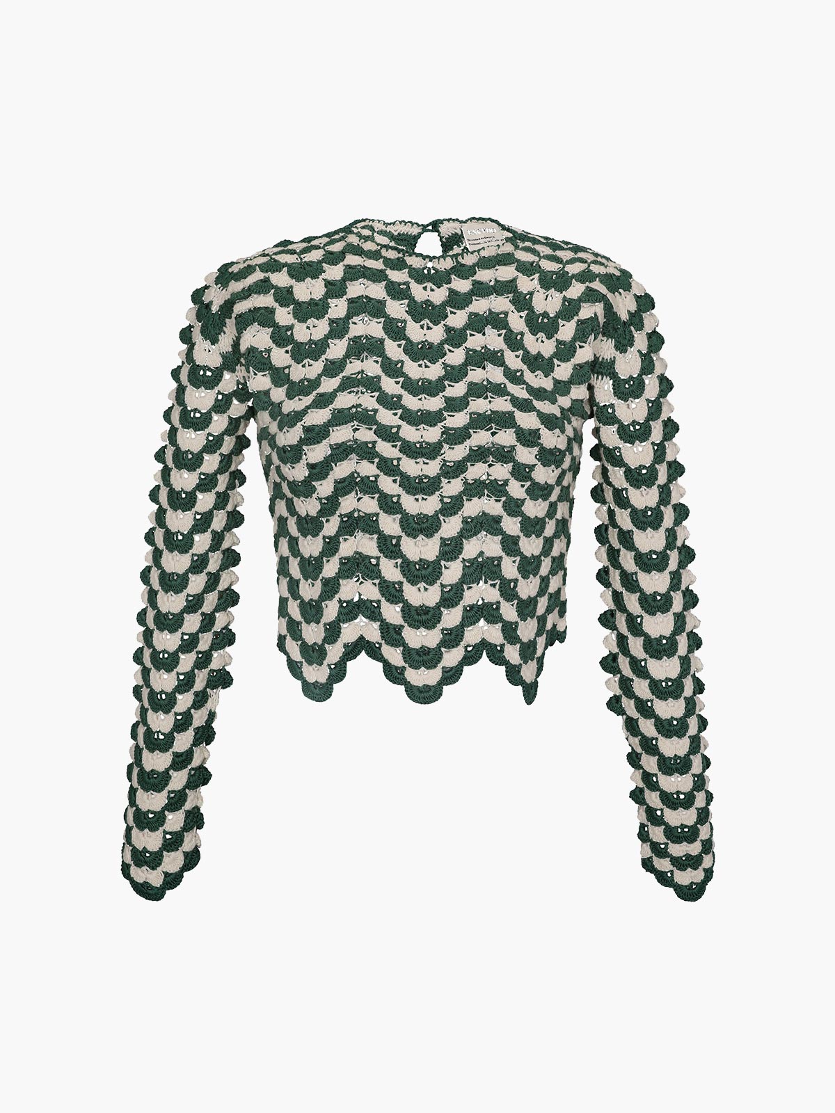 Safi Top | Ivory/Green Safi Top | Ivory/Green