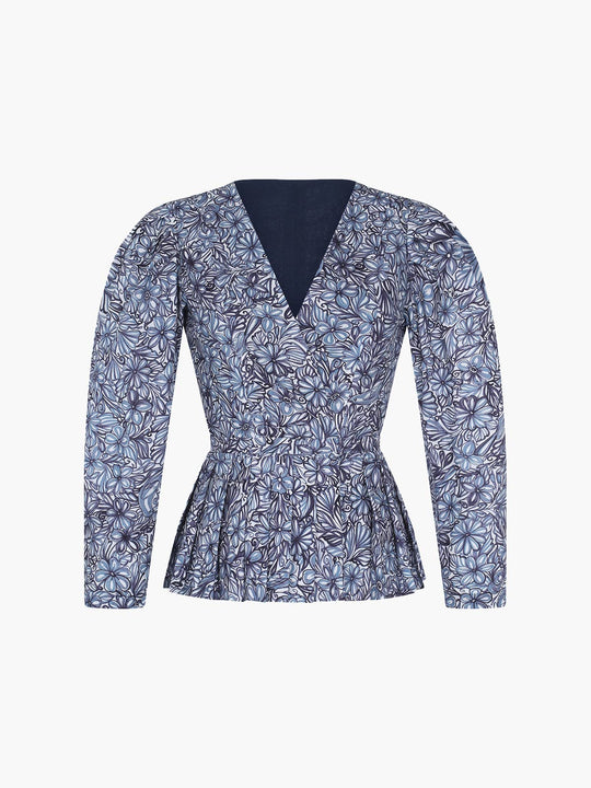 Tater Jacket | Print Blue
