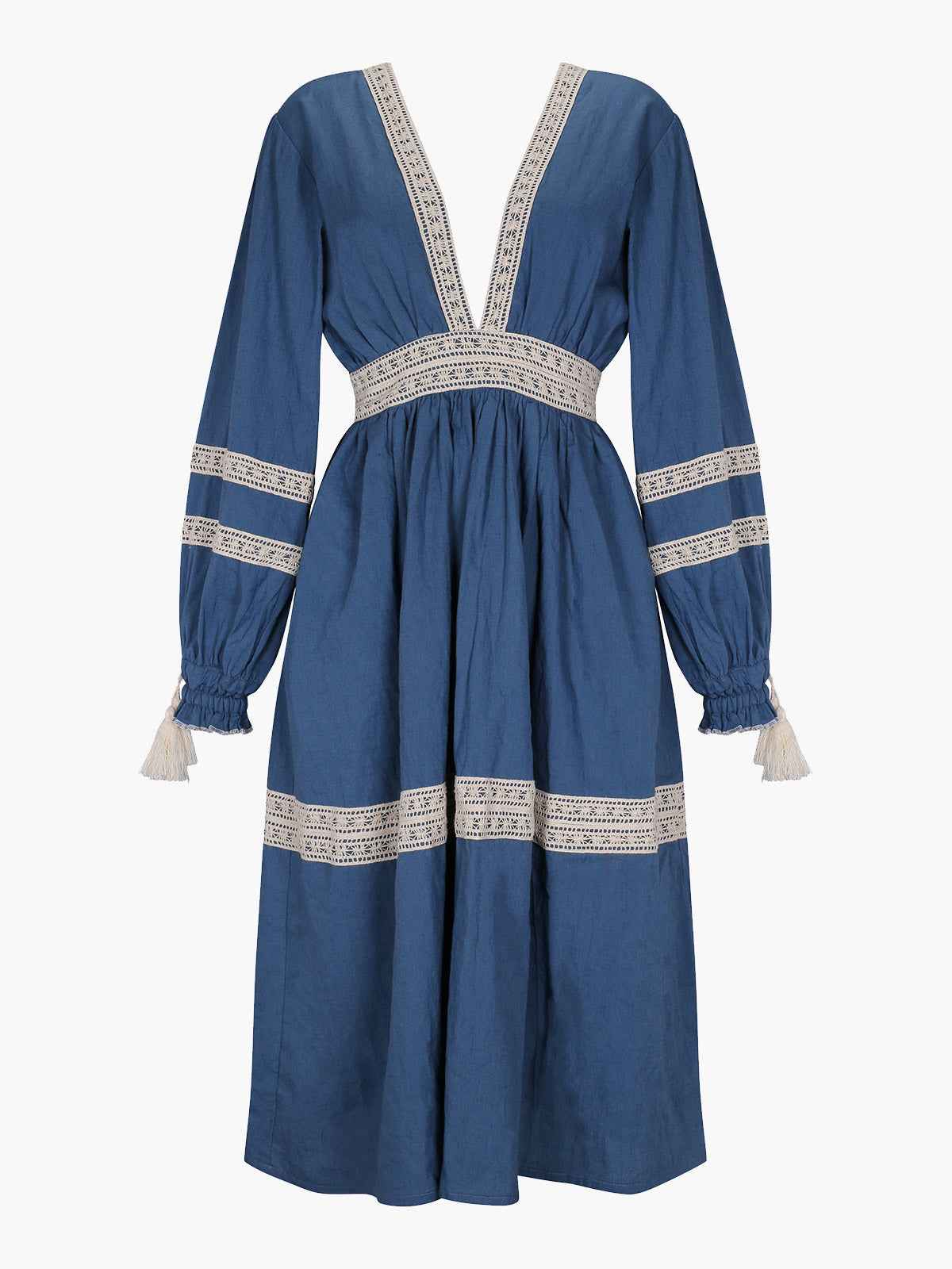 Volta Midi Dress | Sky Blue Volta Midi Dress | Sky Blue