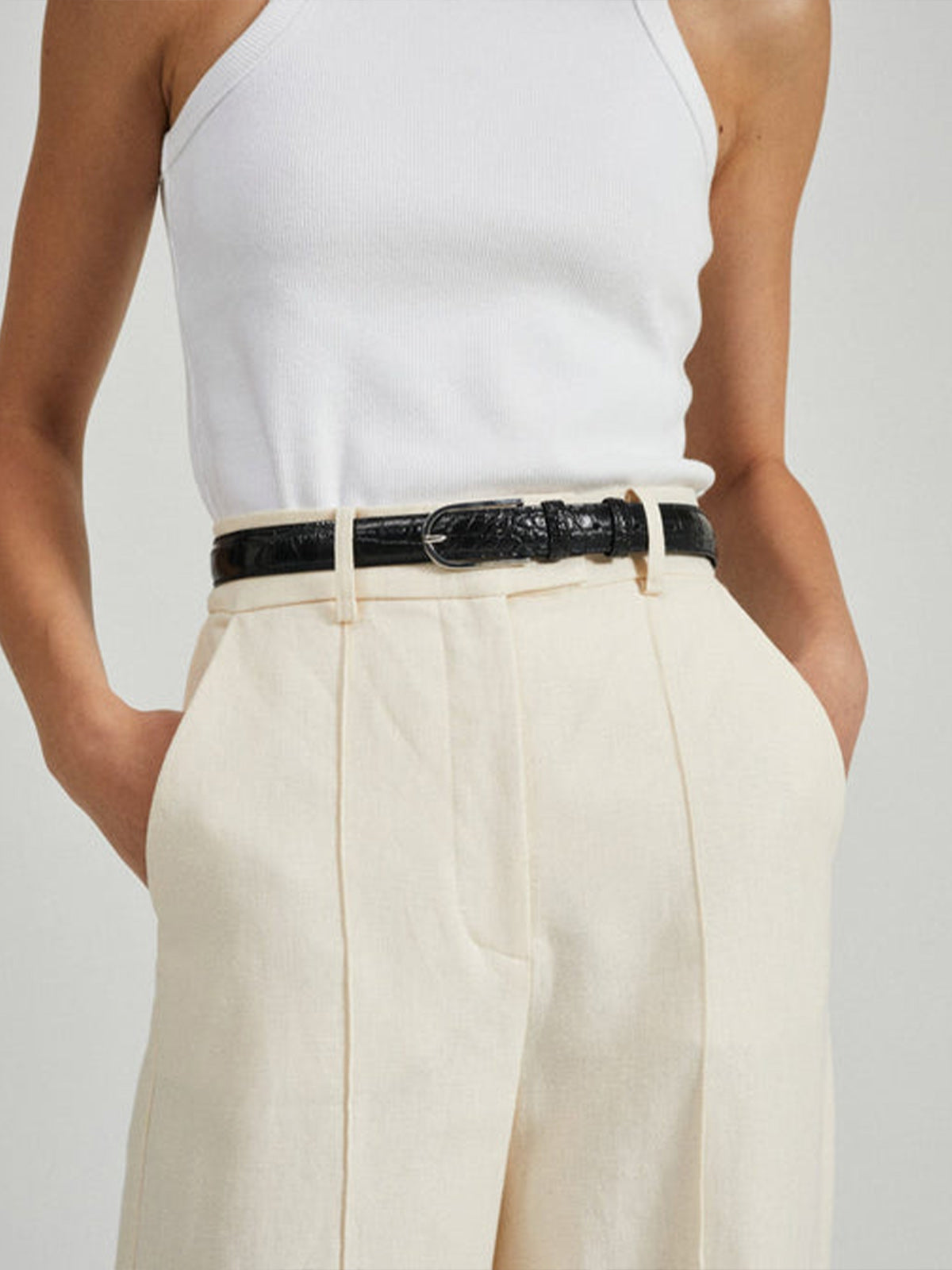 The Classic Belt | Black Croc The Classic Belt | Black Croc