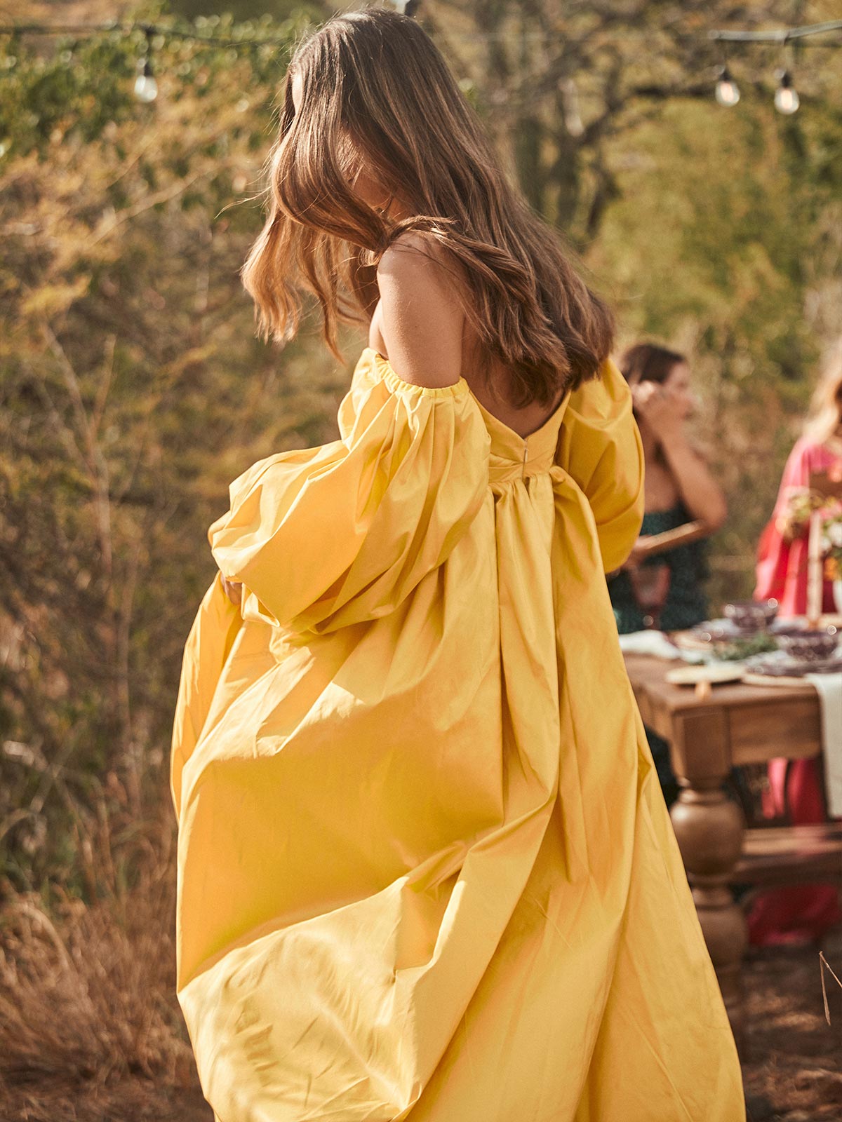 Eli Taffeta Strapless Gown Eli Taffeta Strapless Gown - Fashionkind