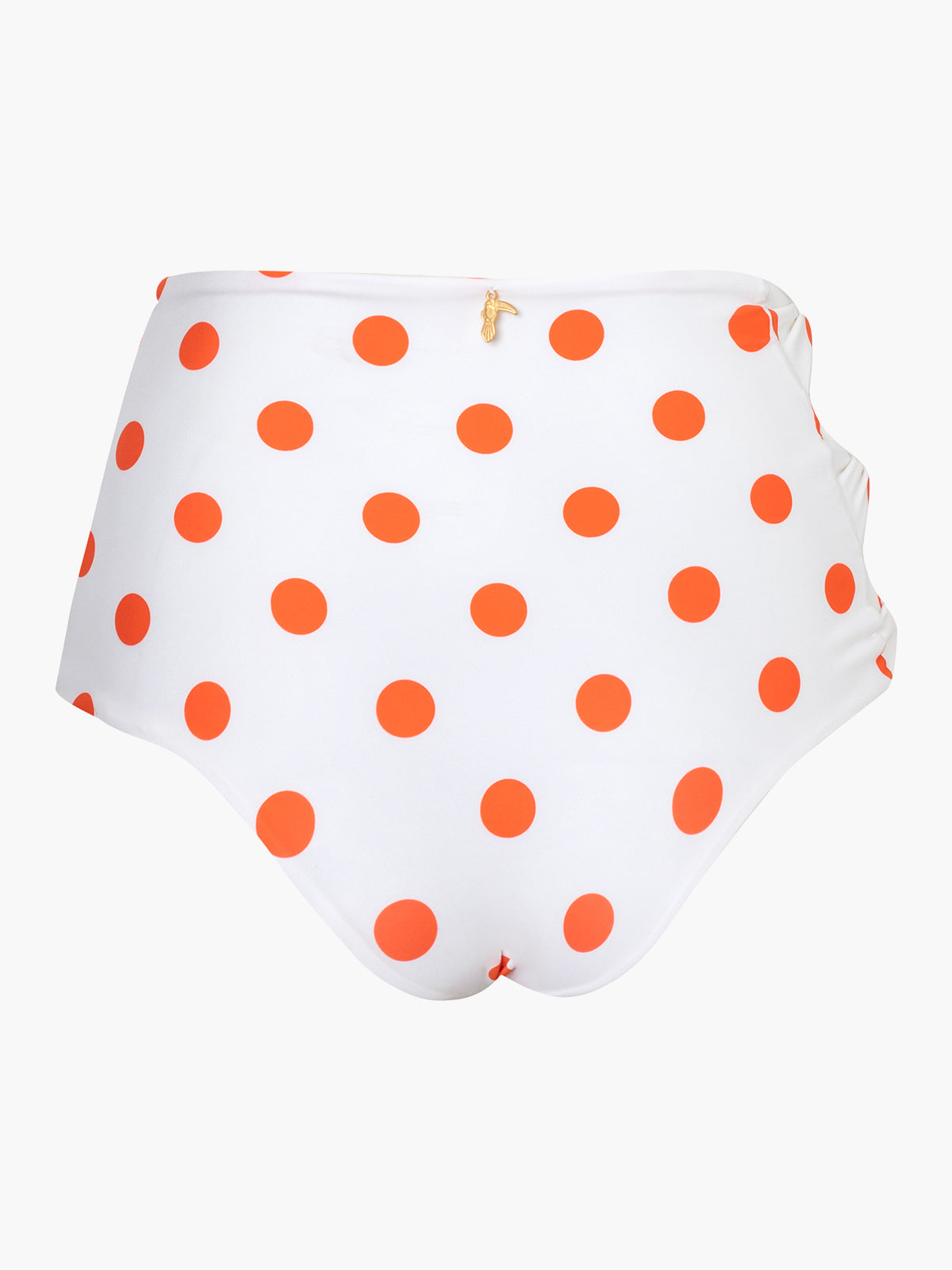 Tejada Vintage Bottom | Polka Orange Tejada Vintage Bottom | Polka Orange - Fashionkind