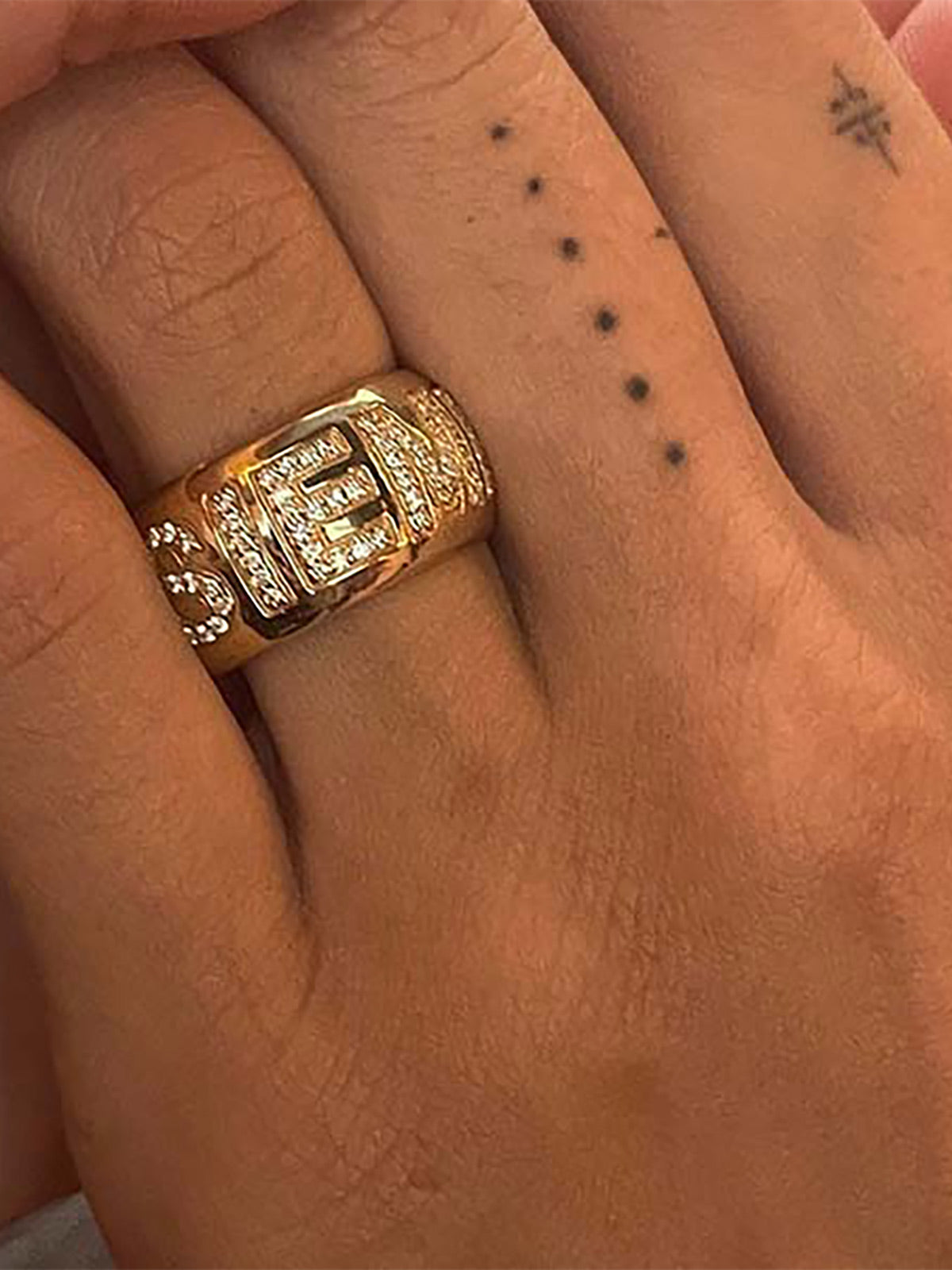 Poem Diamond Cigar Band