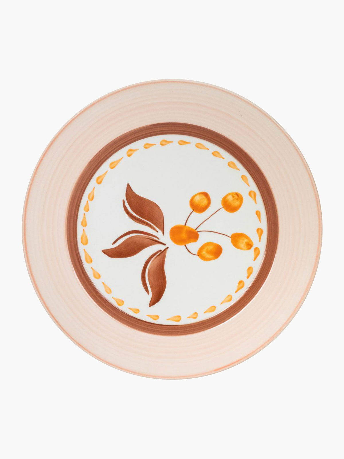 Hand Painted Dinner Plate | Chontaduro Hand Painted Dinner Plate | Chontaduro