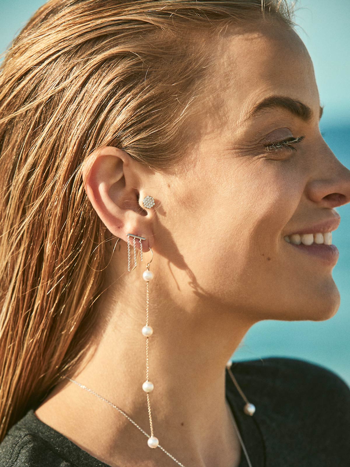 Akoya Pearl 4 Tier Drops Akoya Pearl 4 Tier Drops