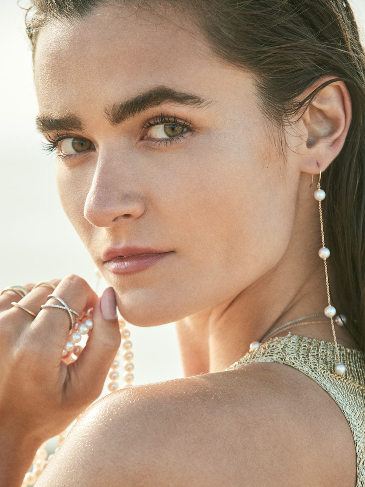 Akoya Pearl 4 Tier Drops Akoya Pearl 4 Tier Drops