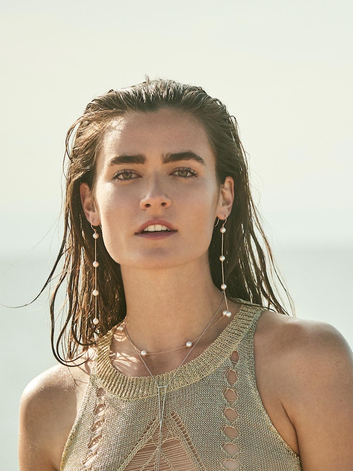 Akoya Pearl Station Necklace Akoya Pearl Station Necklace