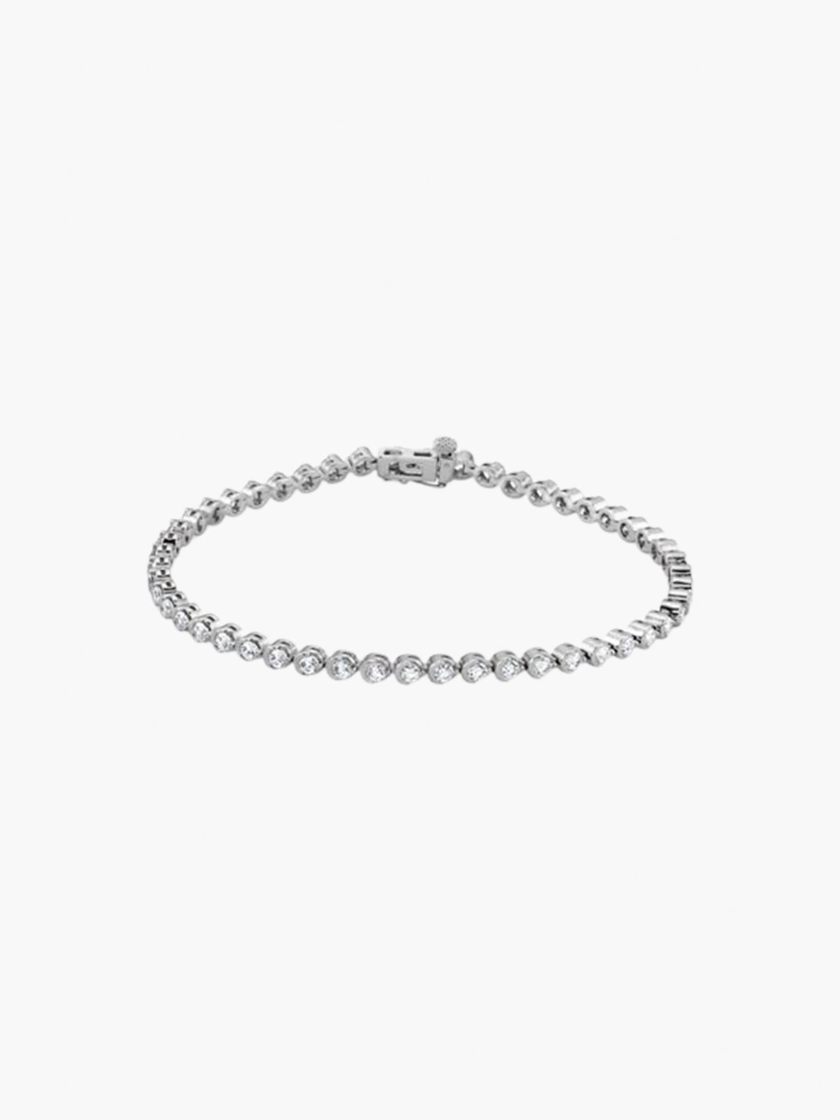 Bezel Tennis Bracelet Bezel Tennis Bracelet