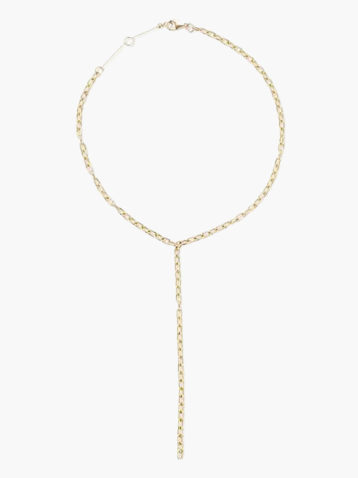 Elongated Chain Link Lariat Elongated Chain Link Lariat