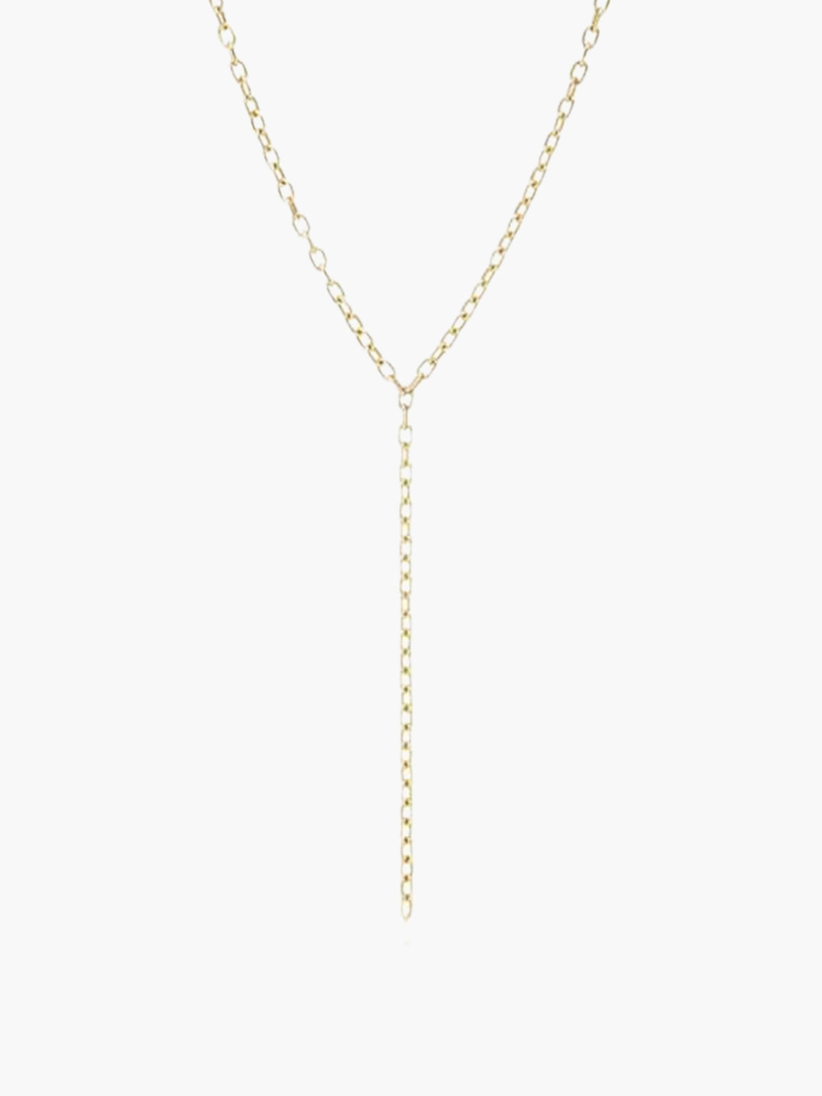 Elongated Chain Link Lariat Elongated Chain Link Lariat