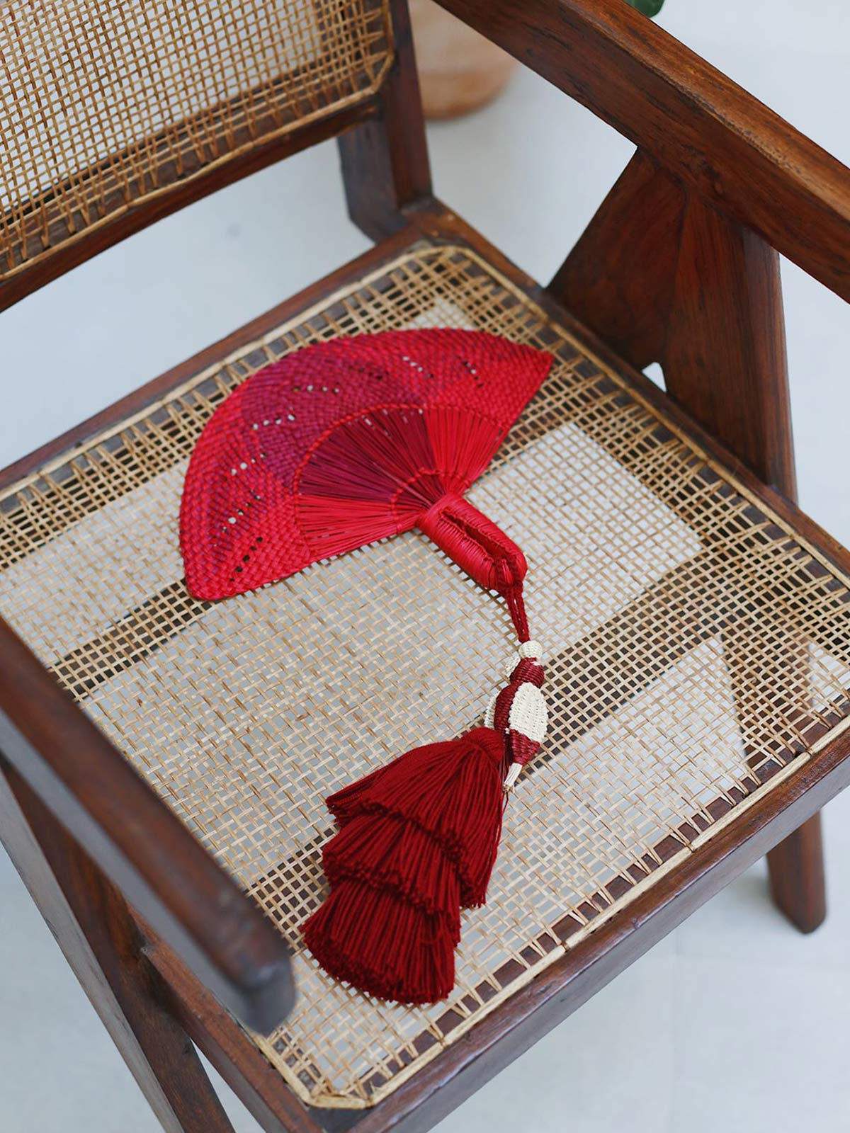 Alas Fan | Red Alas Fan | Red - Fashionkind