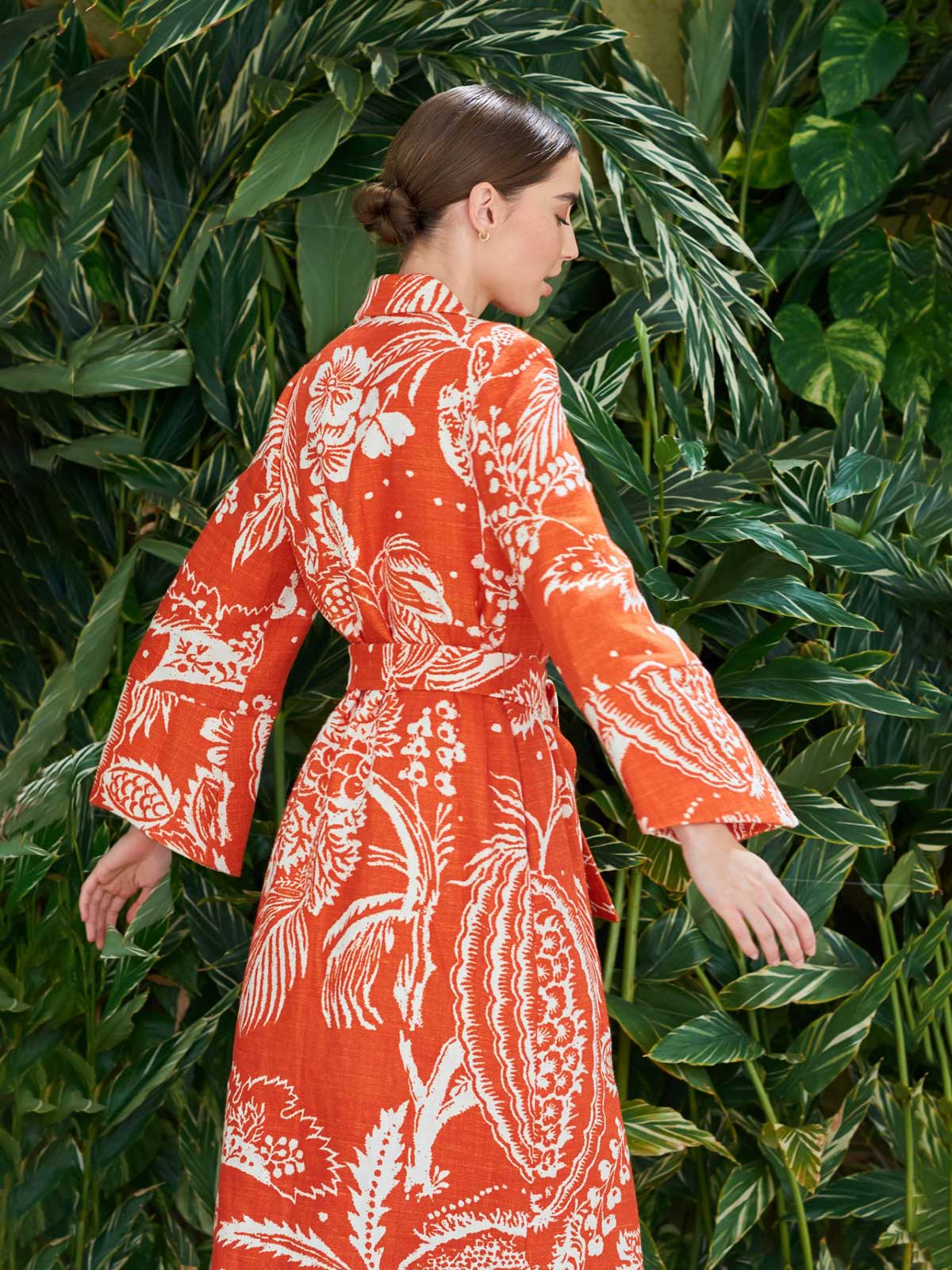 Cacao Wide Sleeved Kimono Cacao Wide Sleeved Kimono - Fashionkind